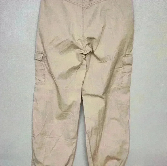 Women's Angels cargo type pants with zip, velcro/tie waist, tie bottoms wide leg - Picture 2 of 10